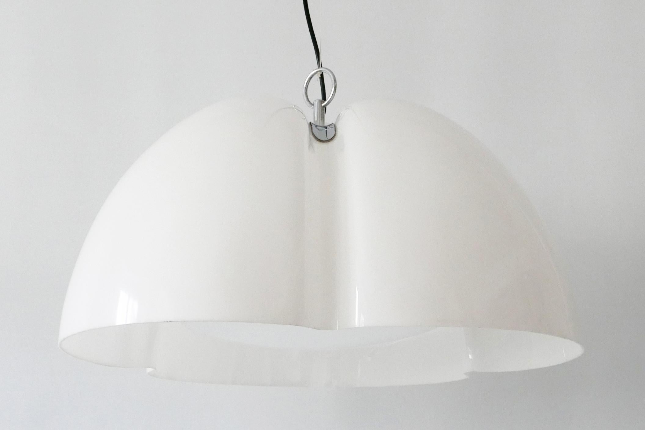 Large Mid-Century Modern Pendant Lamp Tricena I by Ingo Maurer for Design M 1968 10