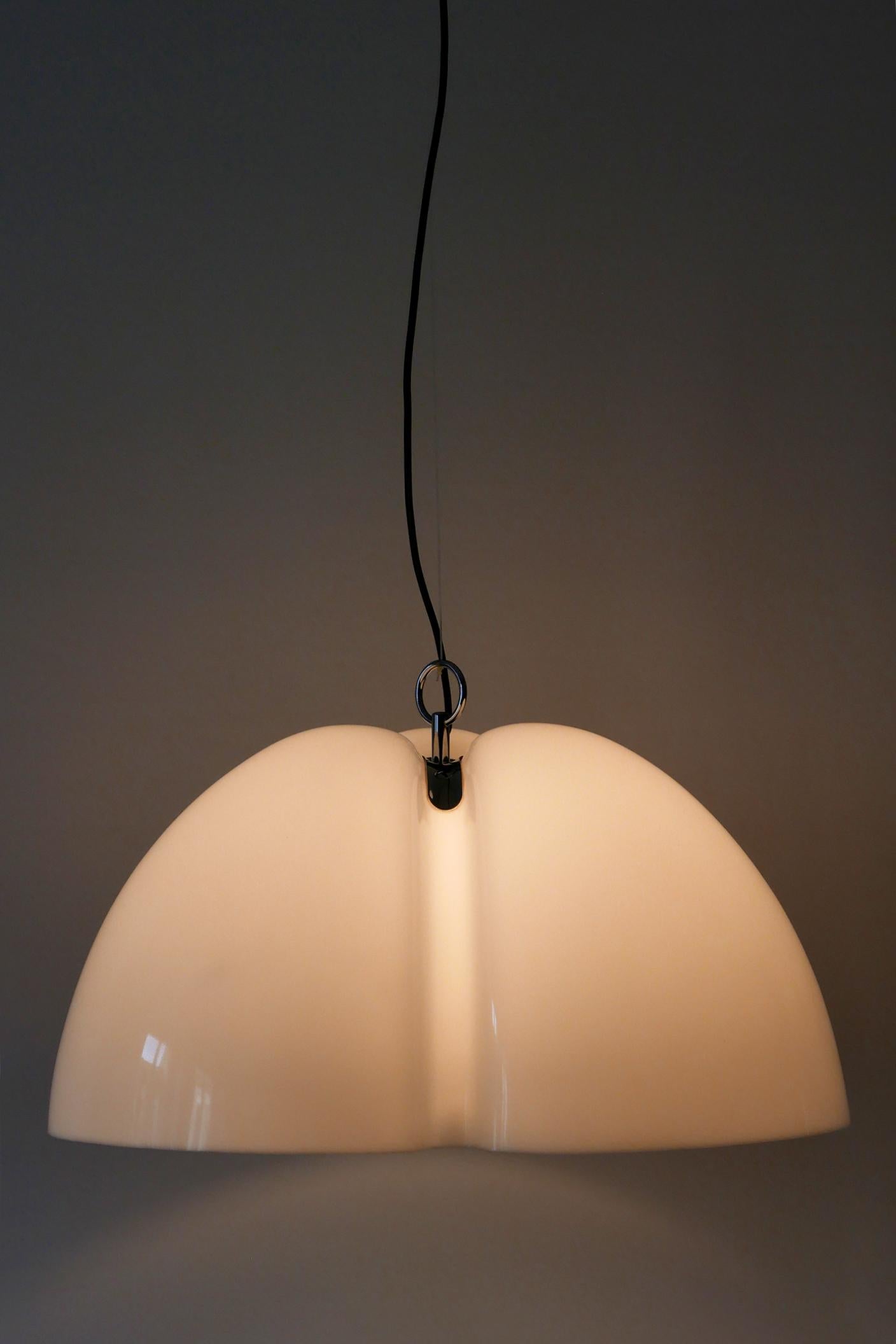 German Large Mid-Century Modern Pendant Lamp Tricena I by Ingo Maurer for Design M 1968