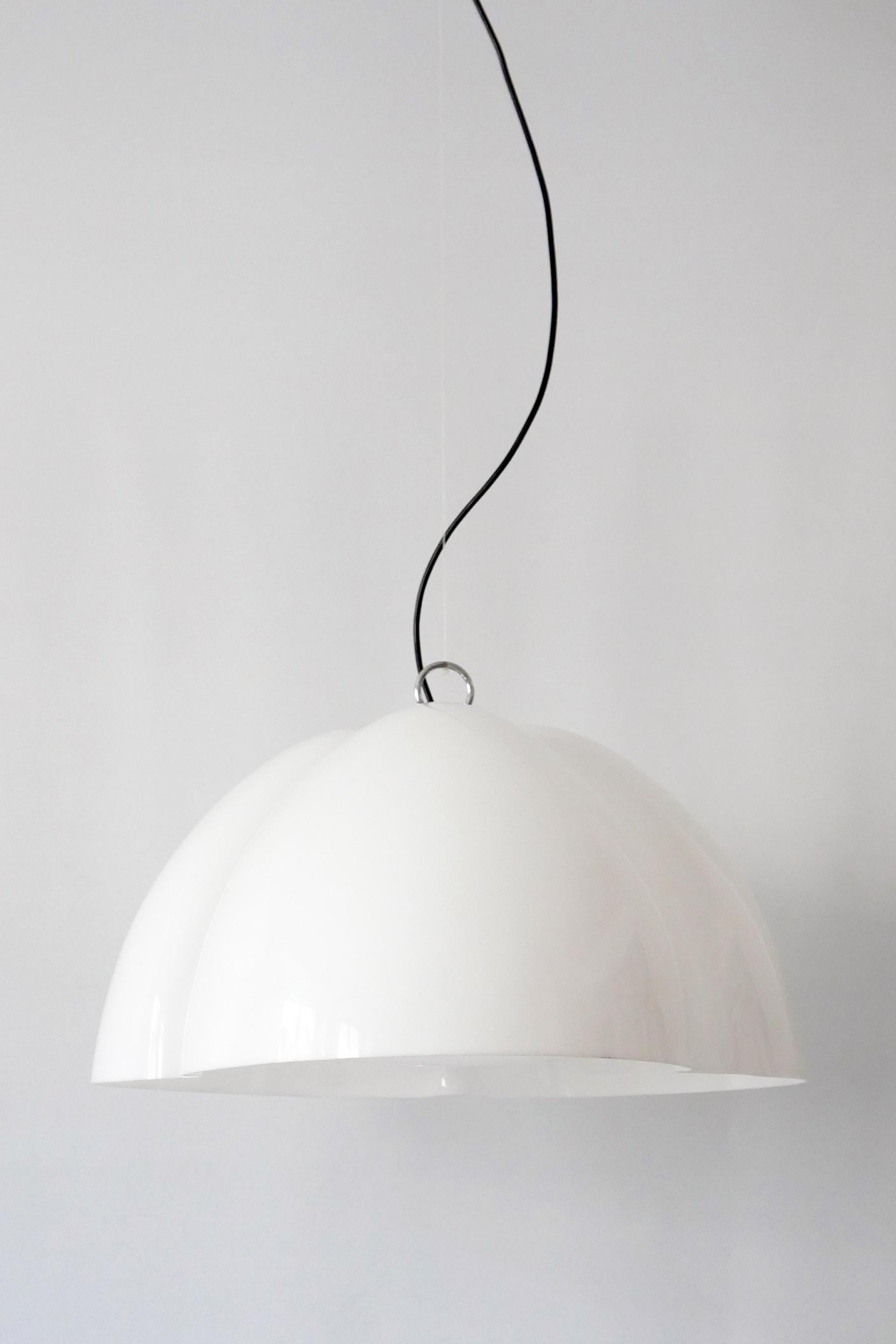 Large Mid-Century Modern Pendant Lamp Tricena I by Ingo Maurer for Design M 1968 1