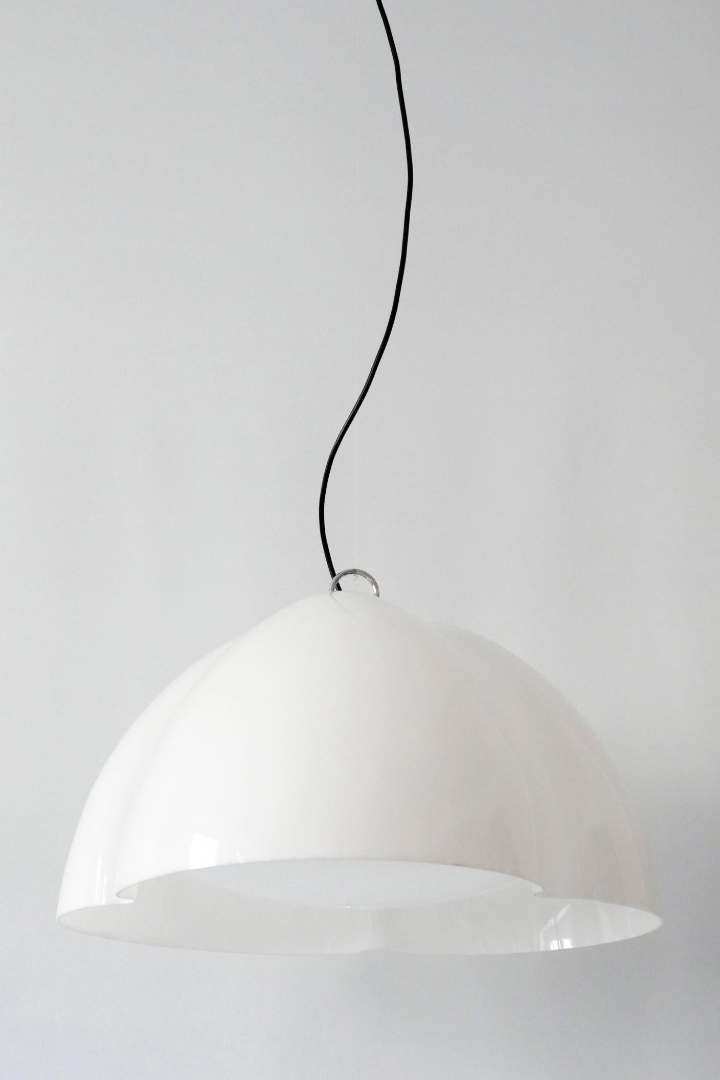 Large Mid-Century Modern Pendant Lamp Tricena I by Ingo Maurer for Design M 1968 3