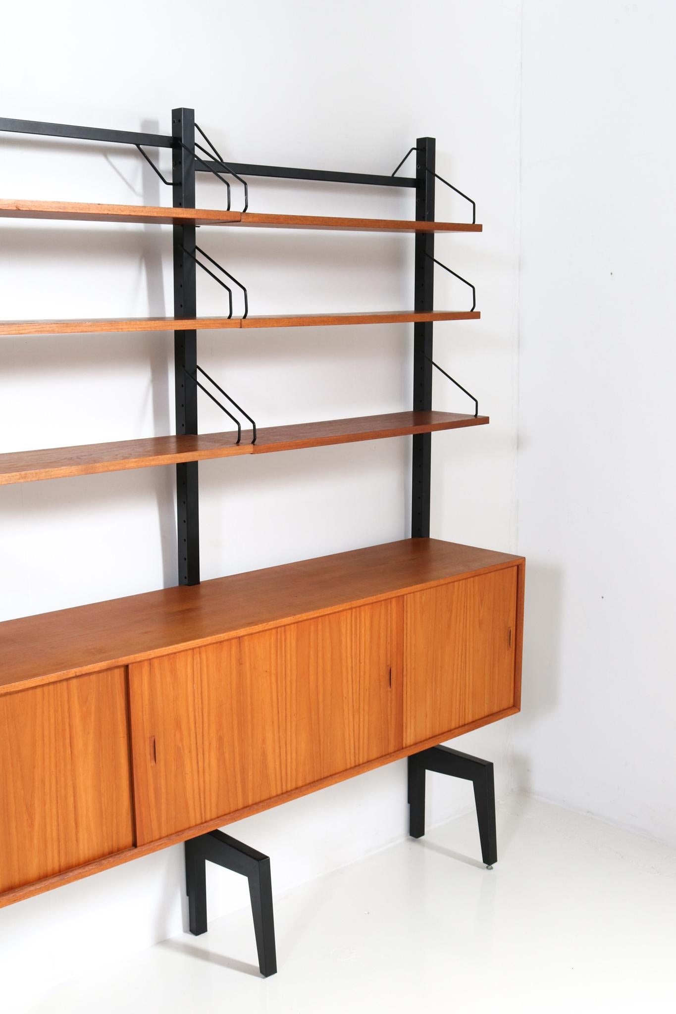 Large Mid-Century Modern Royal Free Standing Wall Unit by Poul Cadovius, 1960s 6