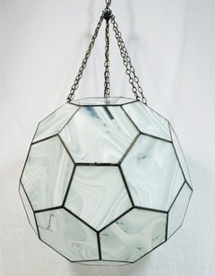 Large Mid-Century Modern Style Honeycomb Pendant Light by Clate Grunden