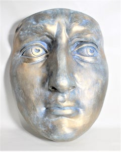 Large Mid-Century Modern Styled Face Wall Hanging or Sculpture