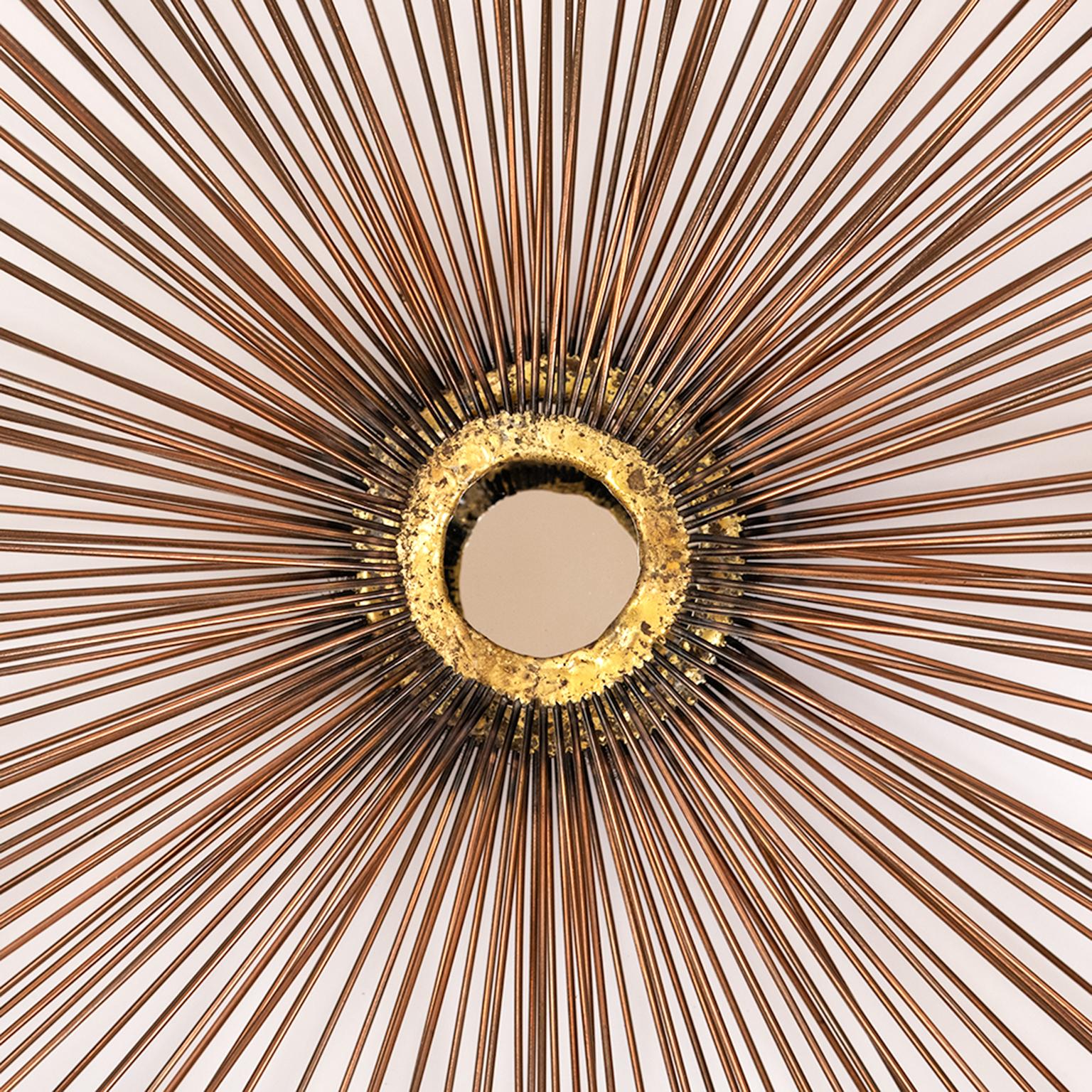 This is the largest sunburst/starburst wall art sculpture that I have had for sale. It is 40
