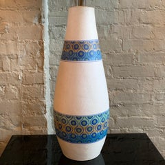 Large Mid-Century Modern Table Lamp by Aldo Londi for Bitossi