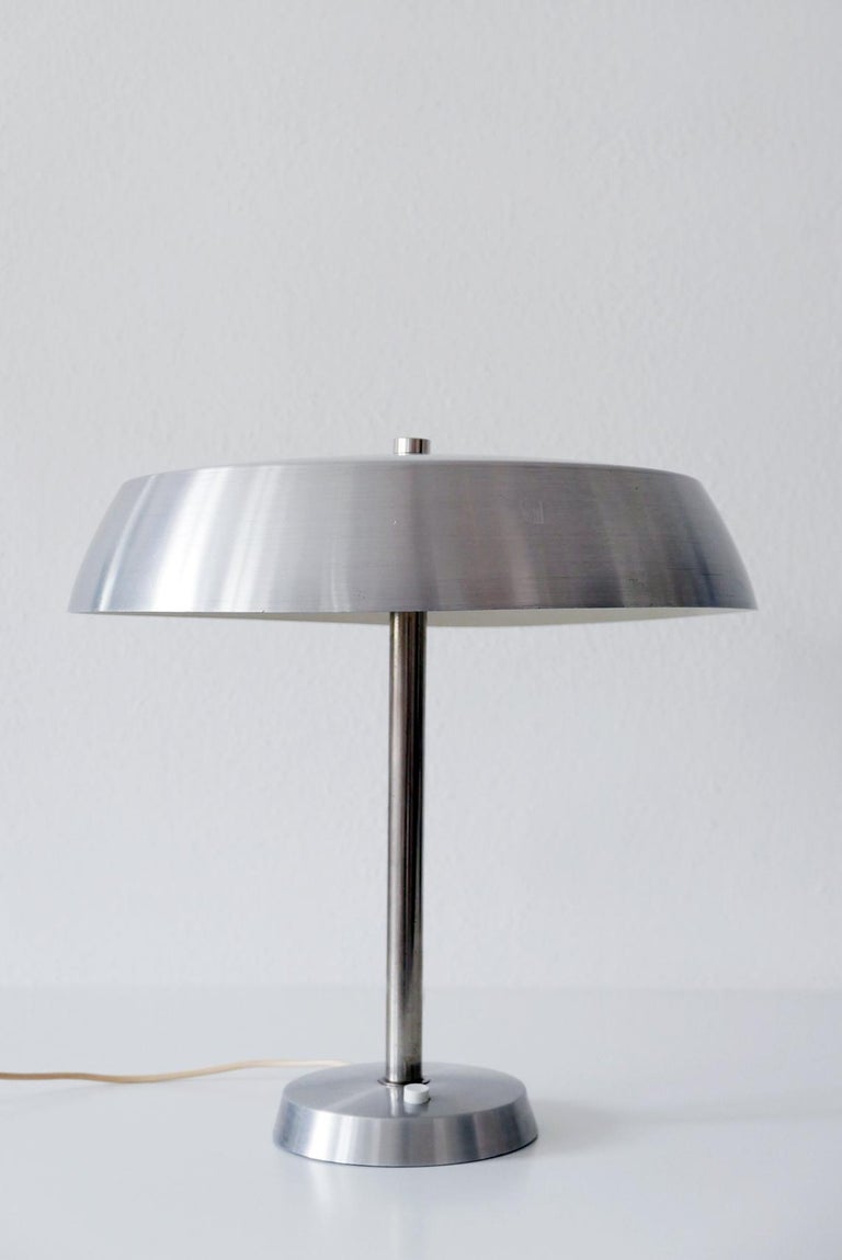 Polished Large Mid-Century Modern Table Lamp by SIS, 19760s, Germany For Sale