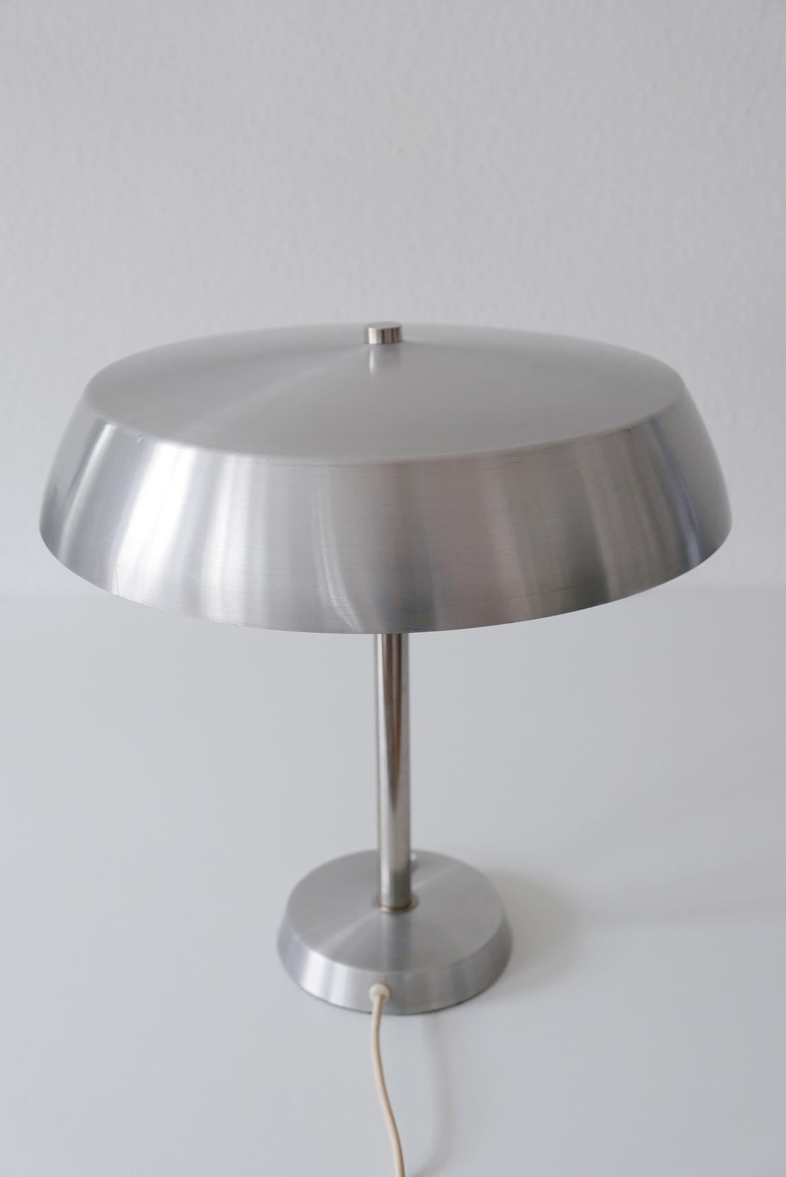 Polished Large Mid-Century Modern Table Lamp by SIS, 19760s, Germany For Sale