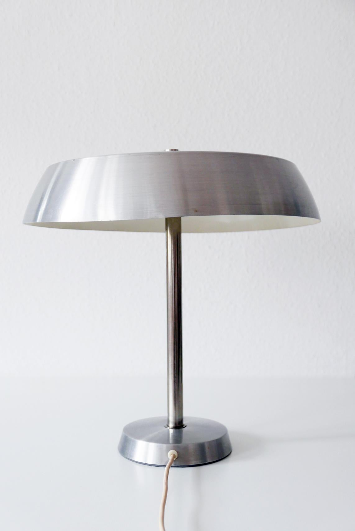 Steel Large Mid-Century Modern Table Lamp by SIS, 19760s, Germany For Sale