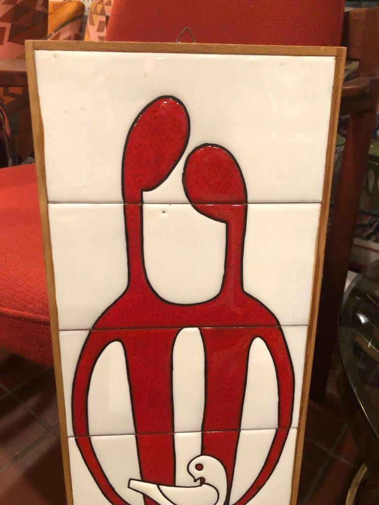 angelo tsakirakis ceramic framed art tiles