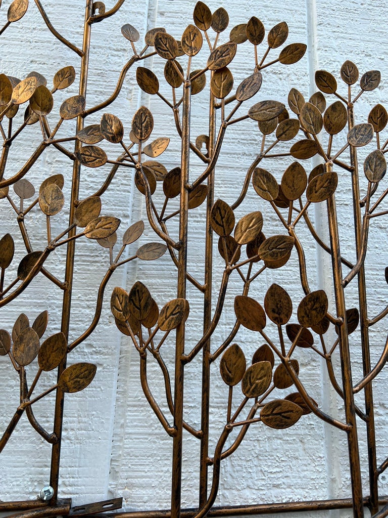 Large Mid Century Modern Tree Wall Sculpture For Sale at 1stDibs