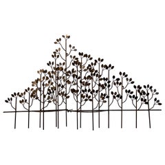 Large Mid Century Modern Tree Wall Sculpture