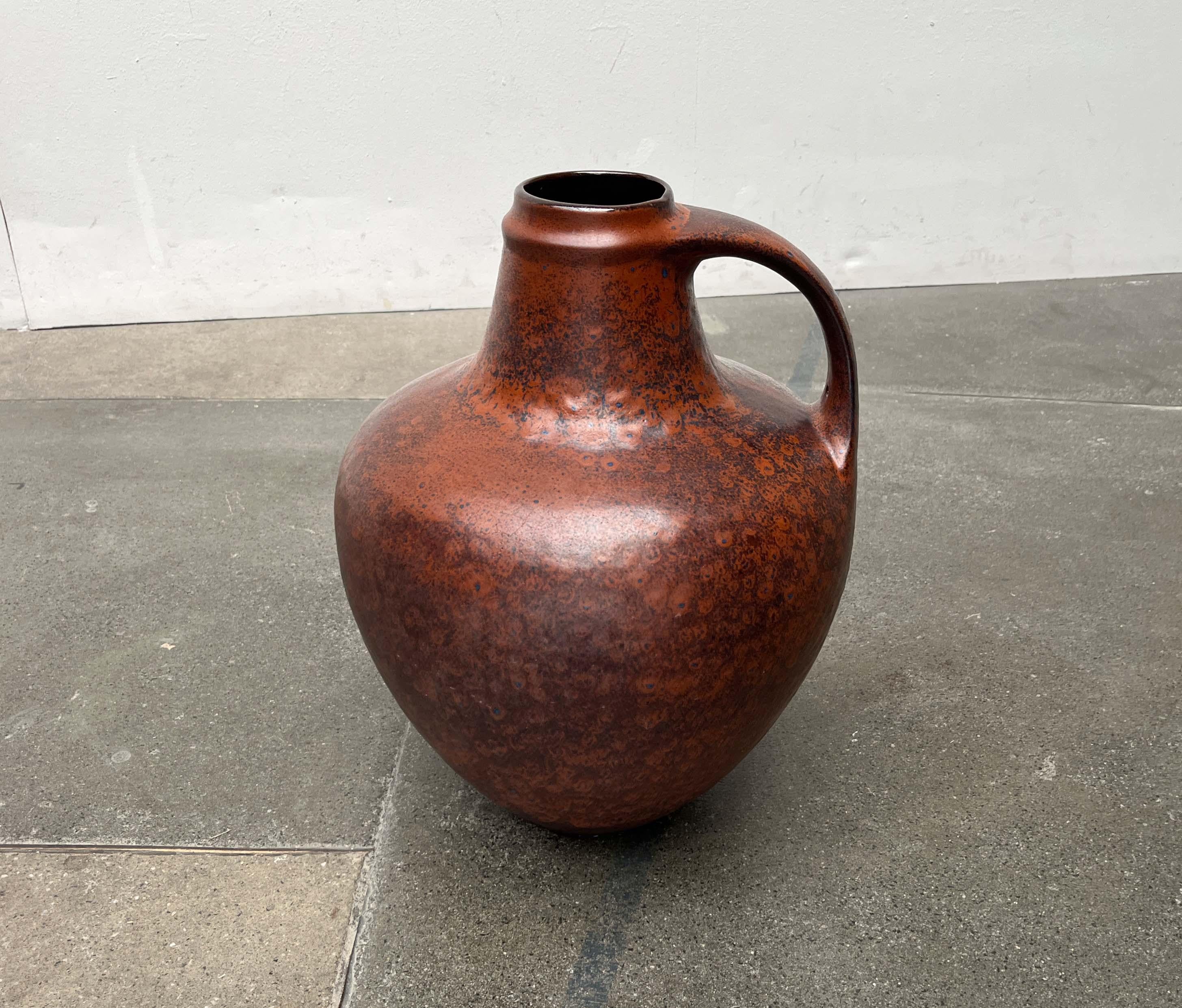 Grande vaso da terra in West German Pottery della metà del secolo scorso di Carstens Tönnieshof in vendita 4