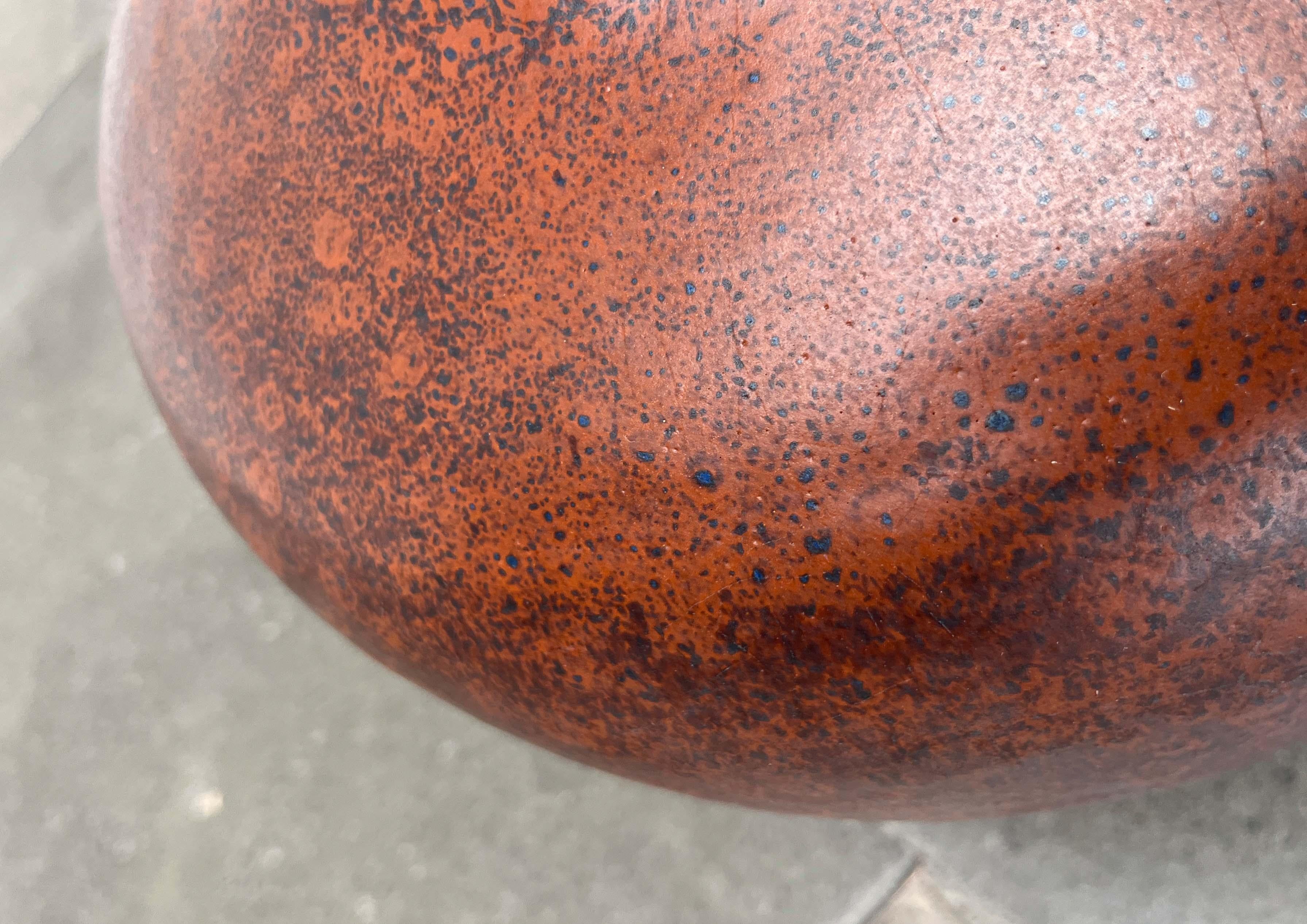 Grande vaso da terra in West German Pottery della metà del secolo scorso di Carstens Tönnieshof in vendita 6