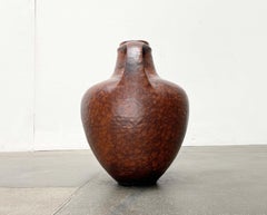 Grand vase de sol en poterie West German Modernity de Carstens Tönnieshof