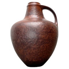 Large Mid-Century Modern West German Pottery Floor Vase from Carstens Tönnieshof