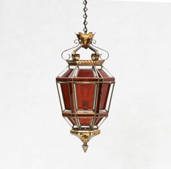 Grande lanterne marocaine du milieu du siècle, C1970