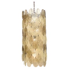 Large mid-century Murano chandelier by Vistosi