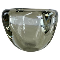 Large Mid-Century Murano Glass Ashtray  Italian Design 1960s