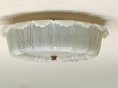 Großer Murano-Glas-Kronleuchter aus der Mitte des Jahrhunderts von Barovier e Toso, 1940