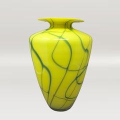 Large Mid-Century Murano Glass Statement Vase by Dogi, 1960s Italy