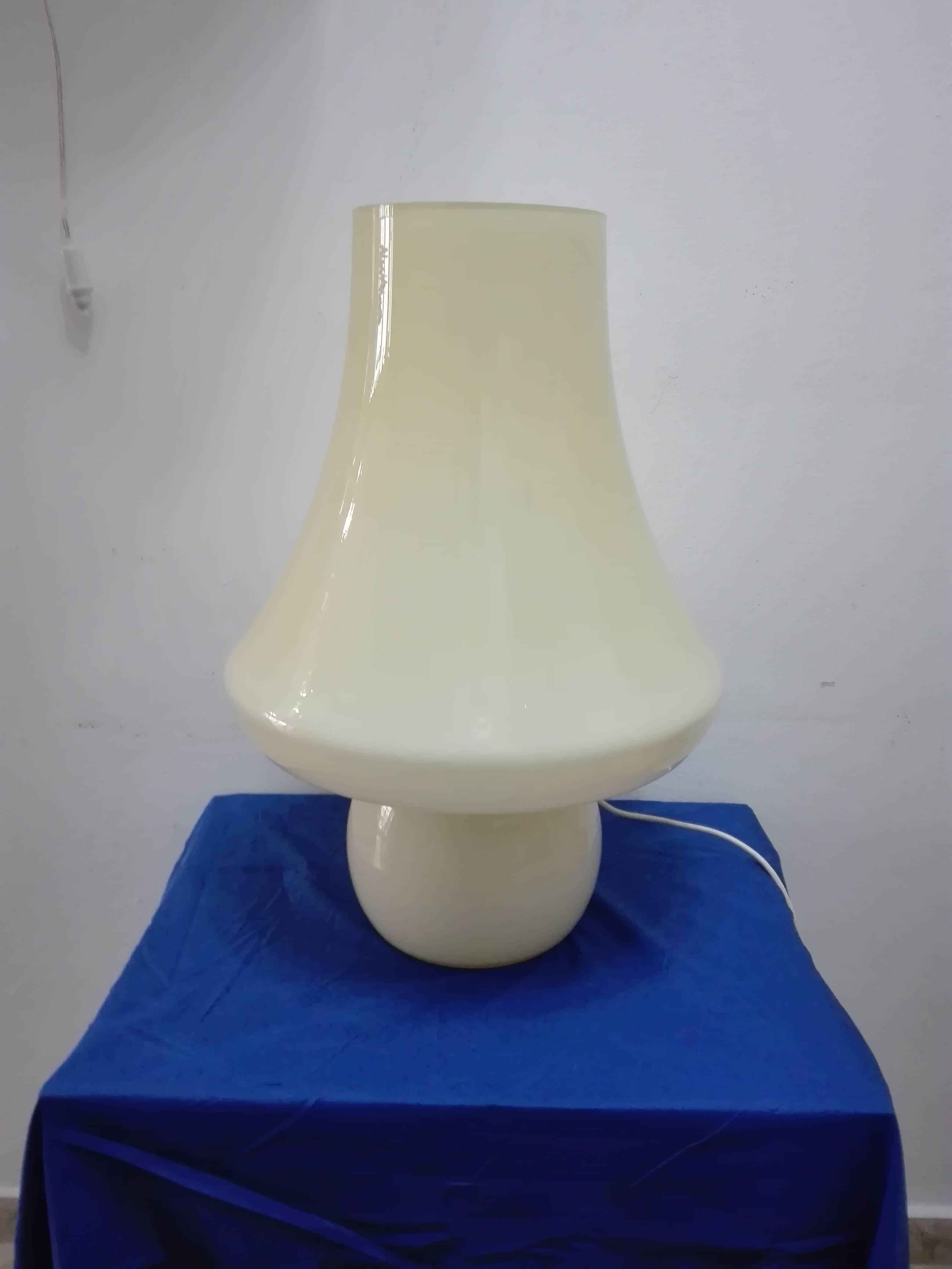 Mid-20th Century Large Midcentury Mushroom Lamp by Paolo Venini for Venini, 1960s For Sale