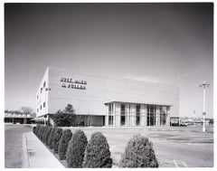 Large Midcentury Porcelain Letter "B" from the Stix Baer and Fuller Sign