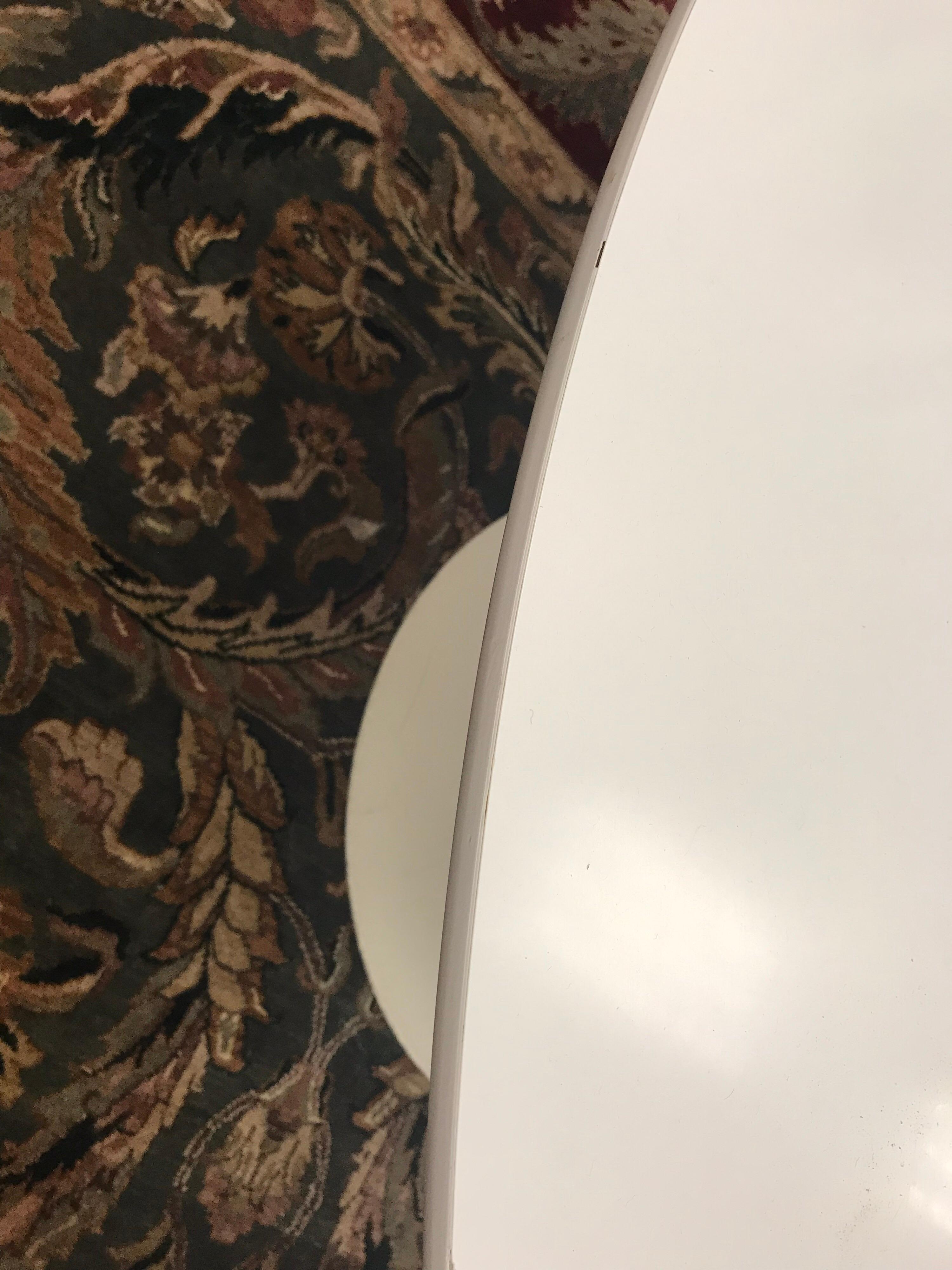 Mid-Century Modern Large Midcentury Saarinen Style Tulip Table Burke Industries USA, 1970s