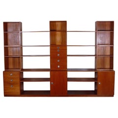 Large Midcentury Scandinavian Finn Juhl Modular Teak Bookcase C.1960