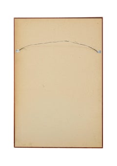 Large mid century Scandinavian harlequin wall mirror