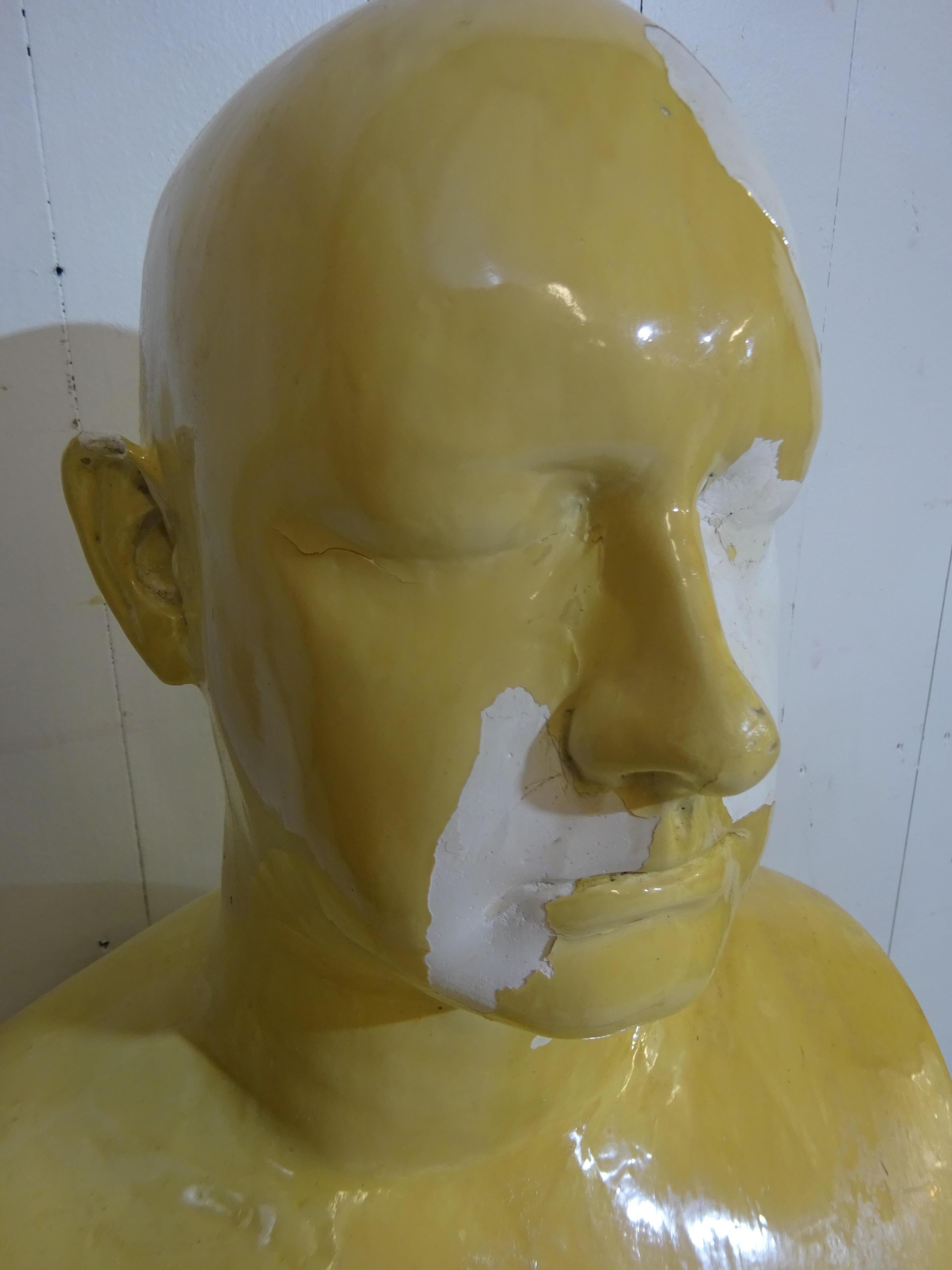 Mid-Century Modern Large Midcentury Sculptured Bust For Sale