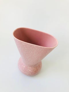 Large Midcentury Shawnee Kenwood Pink Vase