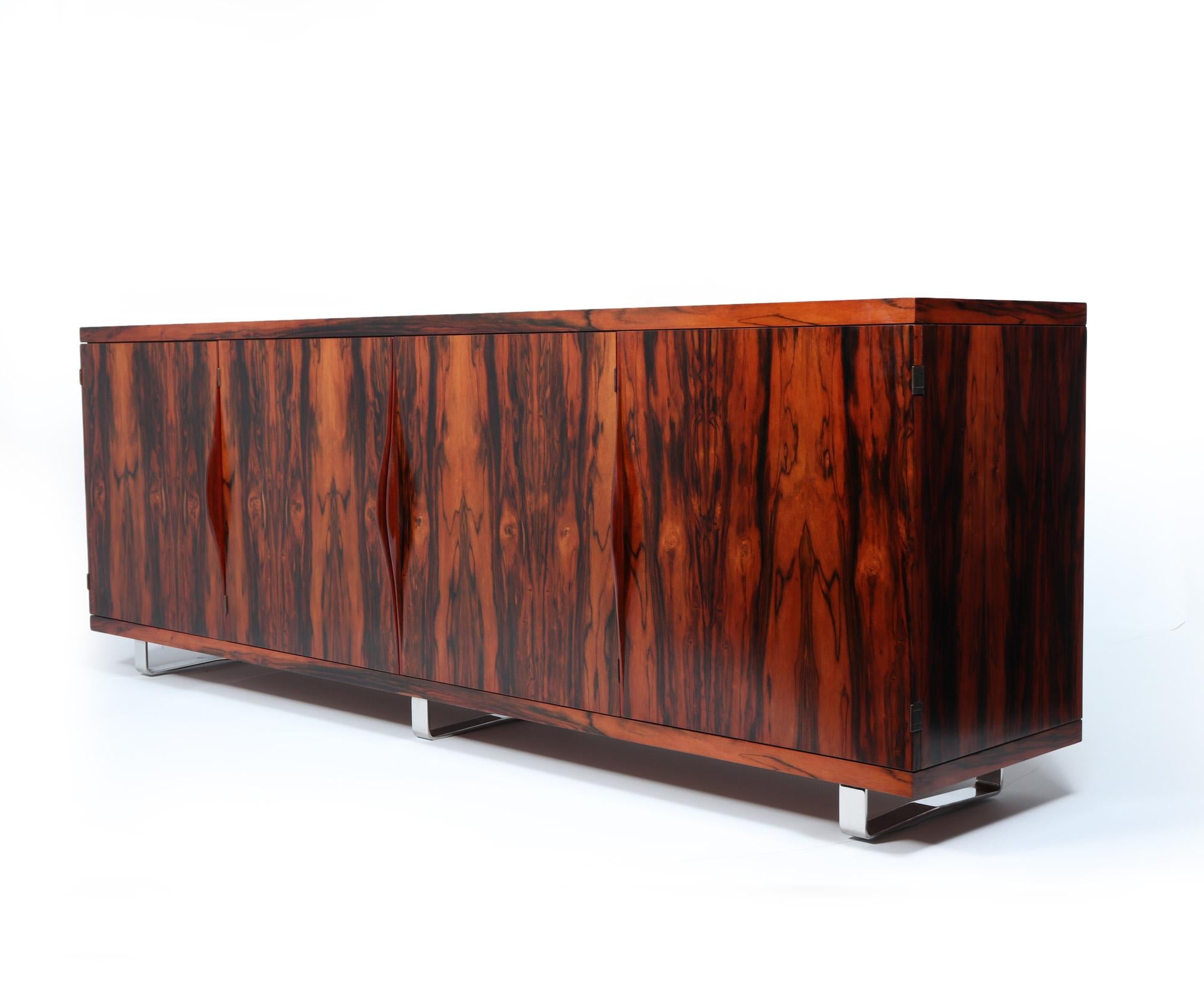 Mid-Century Modern Large Mid Century Sideboard in Rosewood