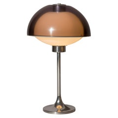 Grande lampe de table champignon du milieu du siècle