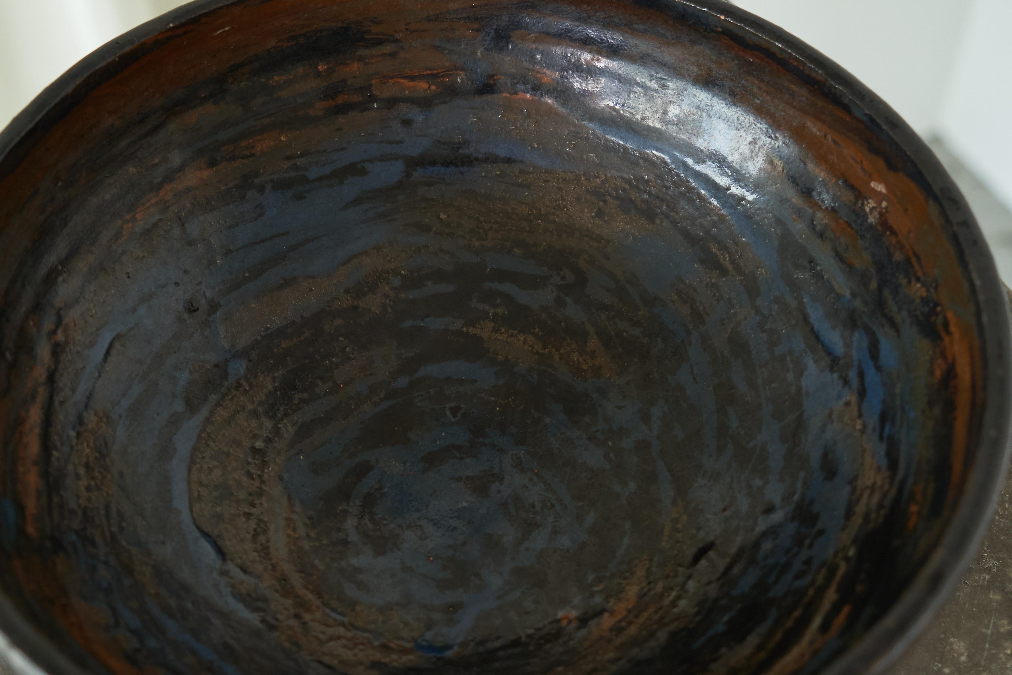 Large Mid Century Studio Pottery Bowl 1960s For Sale 1