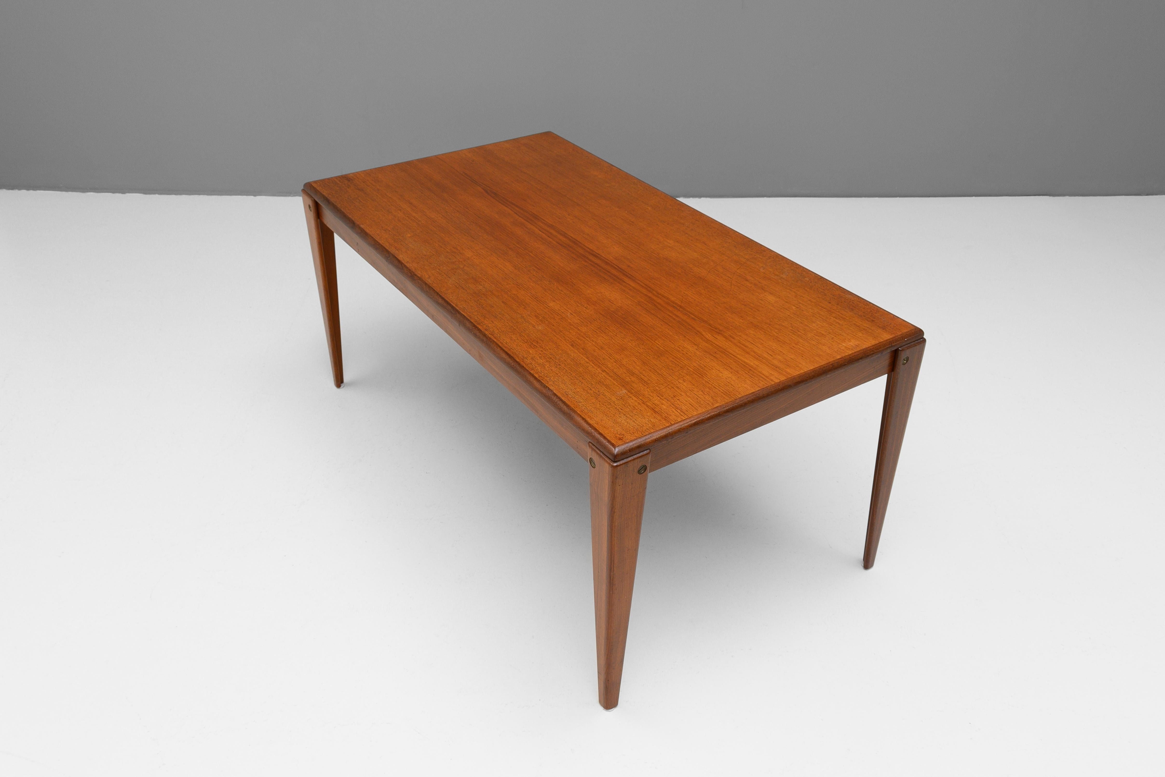 Large Mid-Century Swedish Coffee Table In Good Condition For Sale In London, England