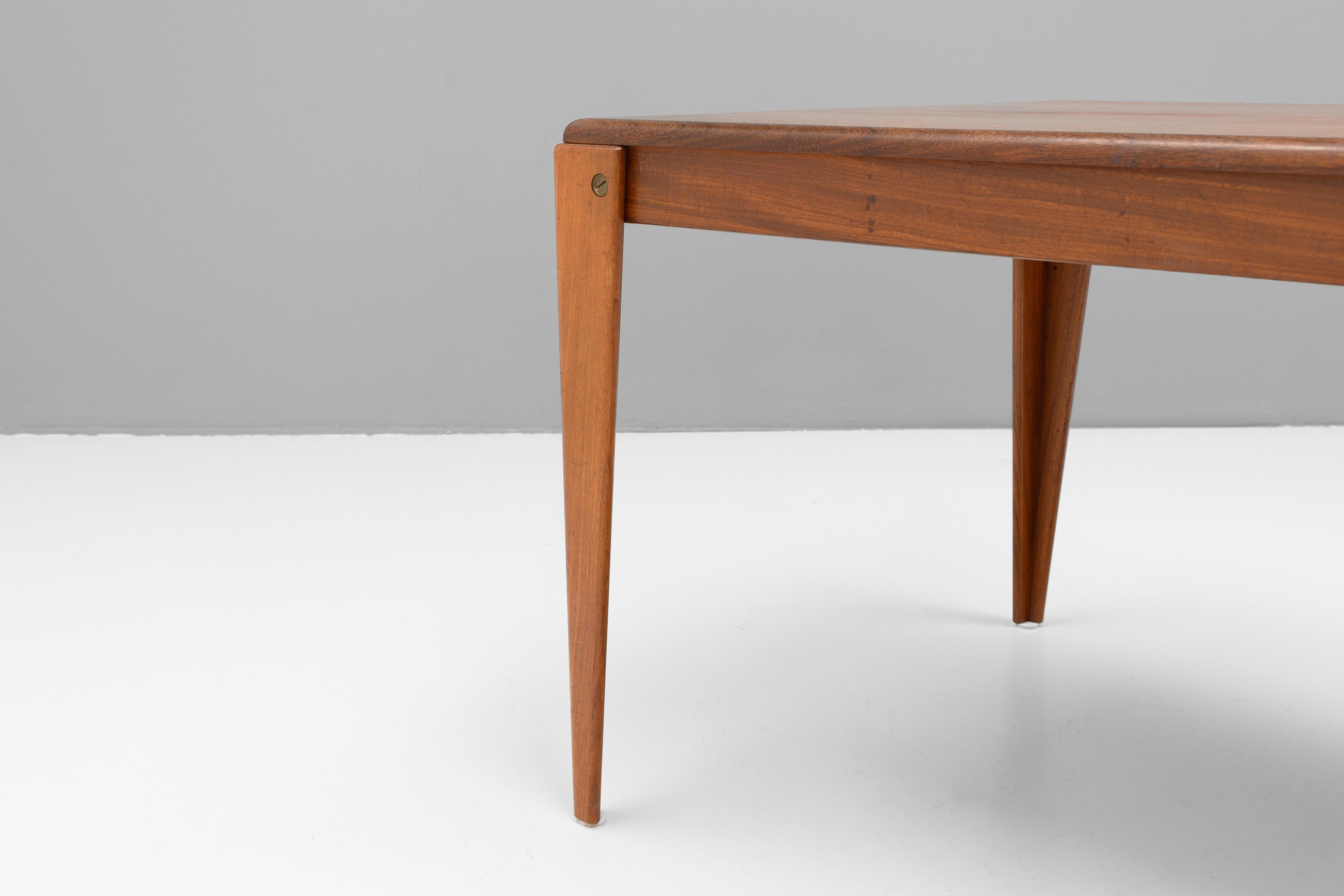 Teak Large Mid-Century Swedish Coffee Table For Sale