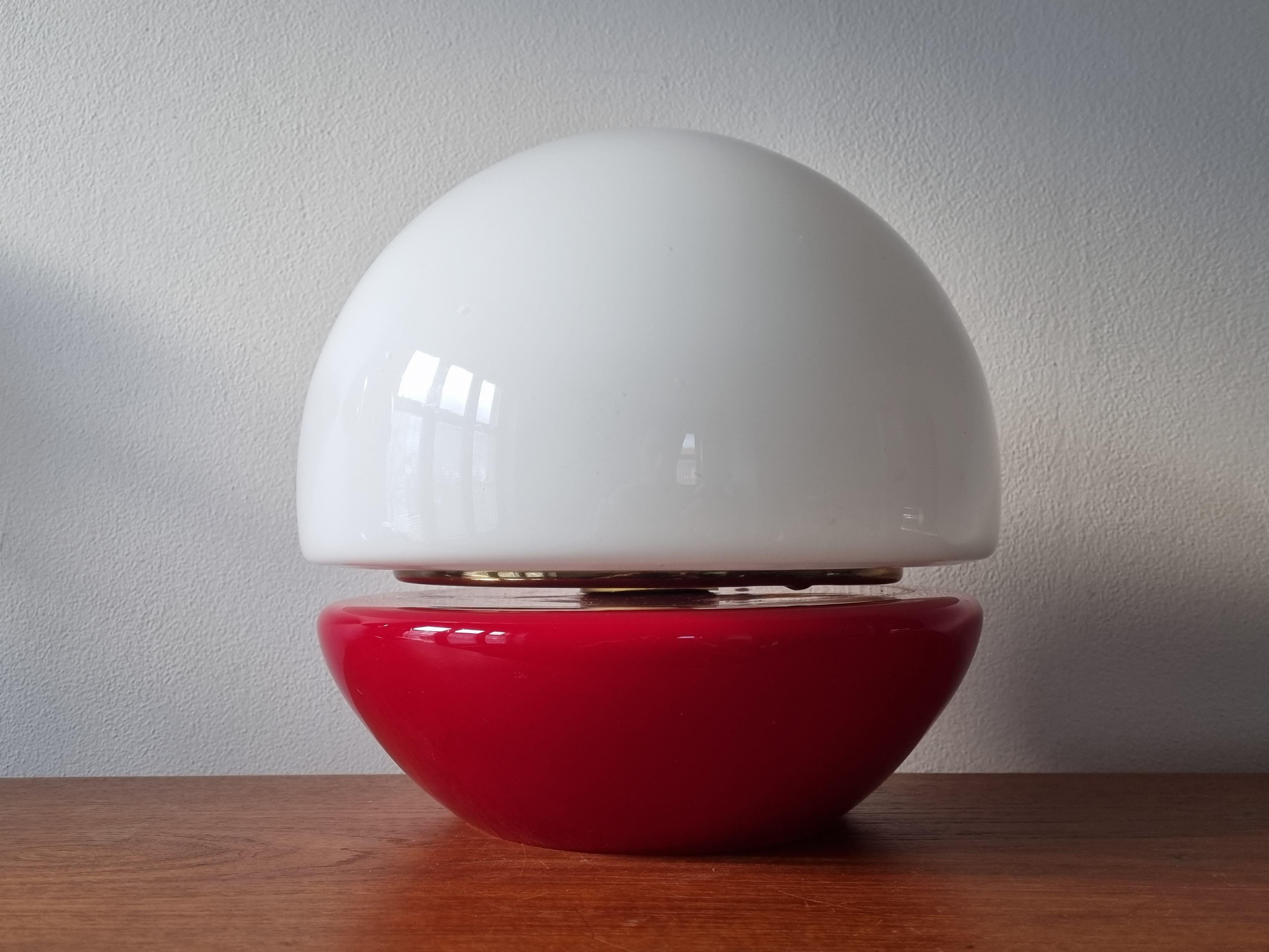 Czech Large Mid Century Table Lamp, 1970s