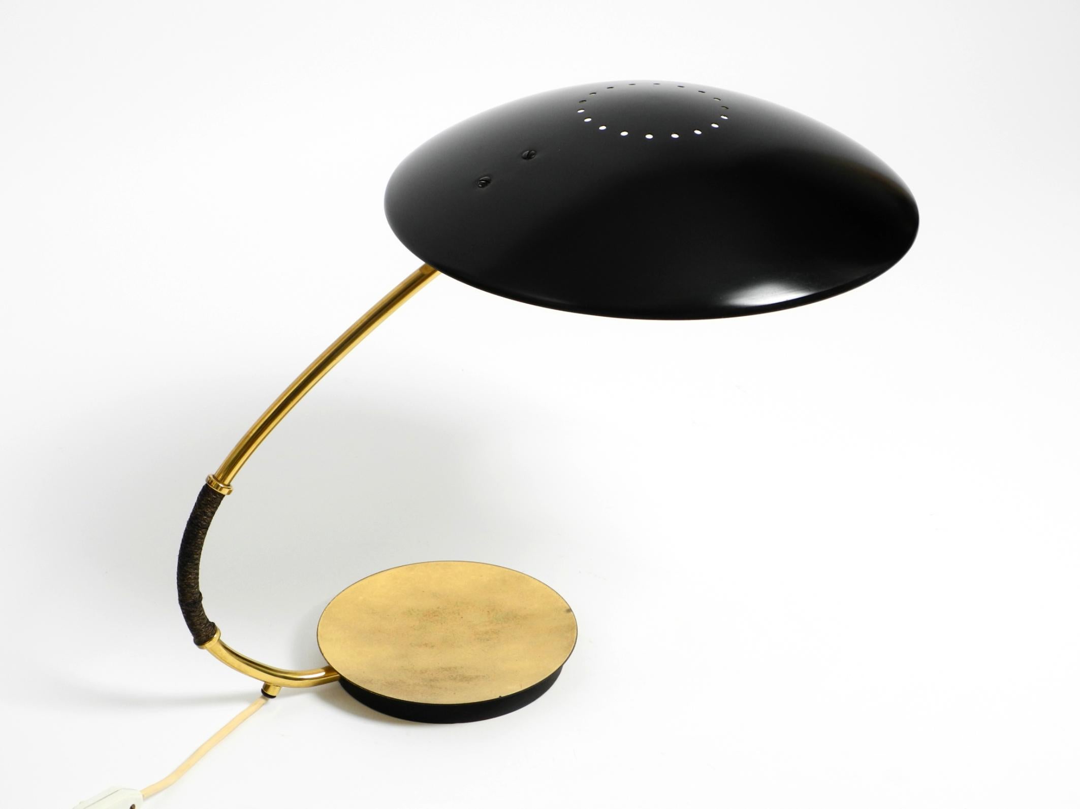 Large Mid Century table lamp by Christian Dell for Kaiser Leuchten model 6787 6