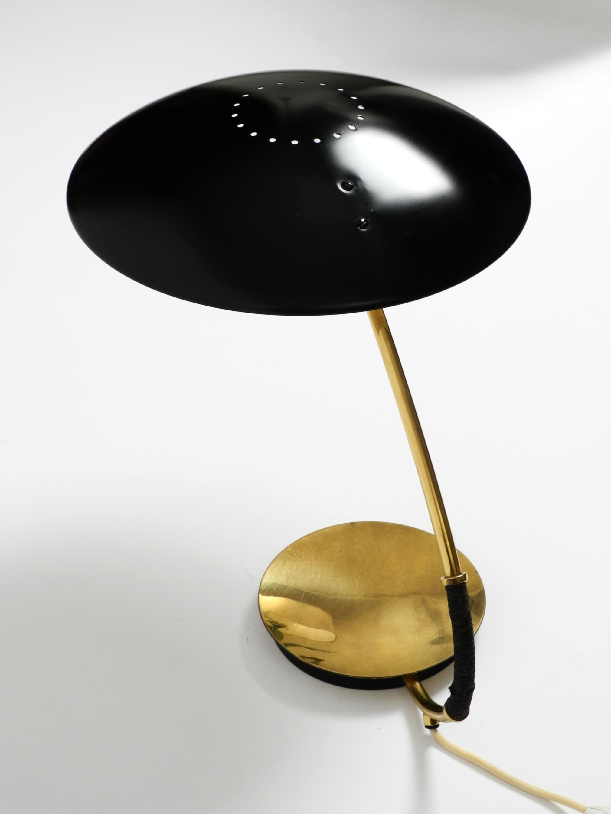 Large Mid Century table lamp by Christian Dell for Kaiser Leuchten model 6787 8