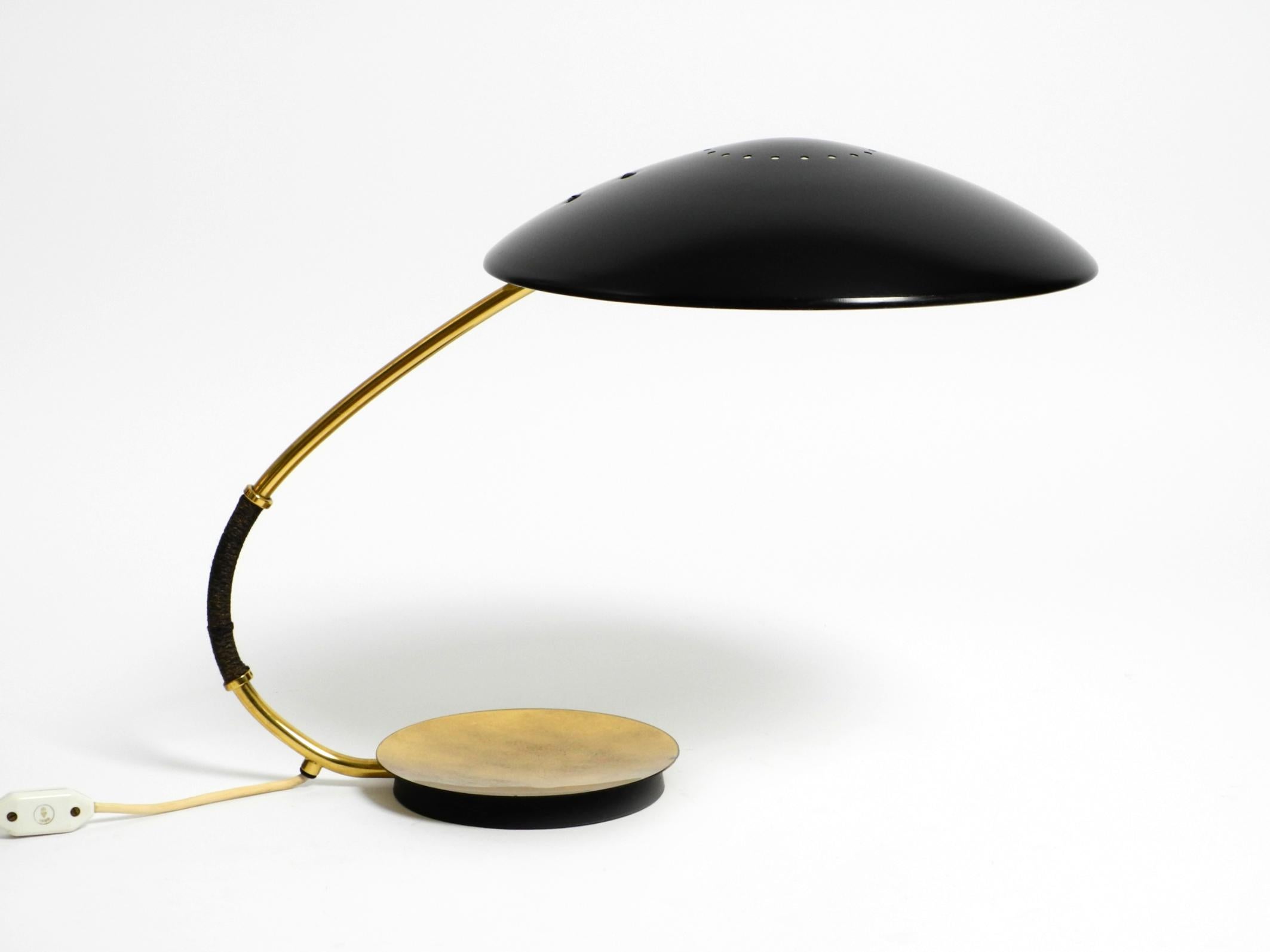 Large Mid Century table lamp by Christian Dell for Kaiser Leuchten model 6787 12