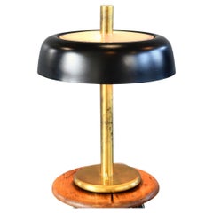 Grande lampada da tavolo di Hillebrand del Medioevo, circa anni '60