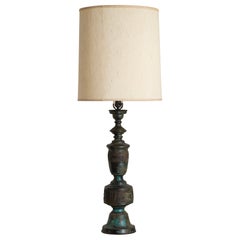 Large Mid Century Table Lamp in the Style of James Mont