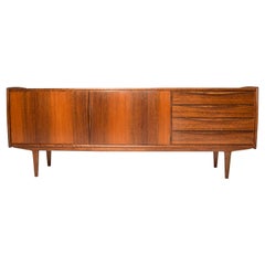 Large Mid Century Teak Scandinavian Modern Style Sideboard, Spain 1960