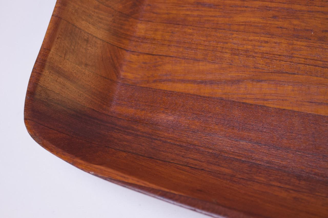 Mid-20th Century Large Midcentury Teakwood Tray Designed by Ernest Sohn