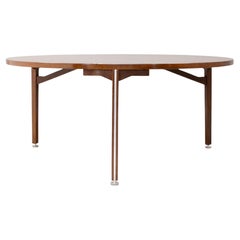 Large Mid-Century Tripod Dining Table