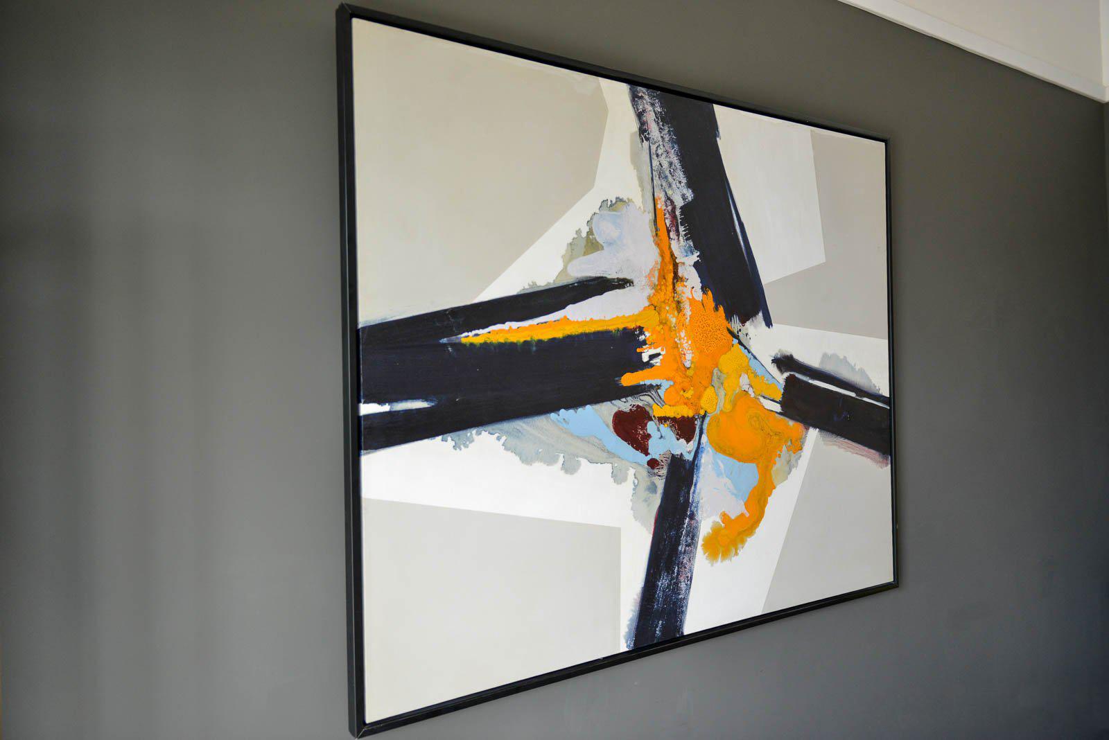 mid century abstract paintings