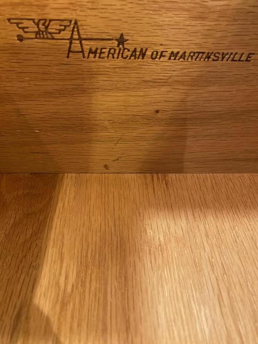 Large Midcentury American of Martinsville Dresser For Sale 2