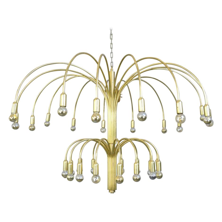 Large Midcentury Ballroom Chandelier