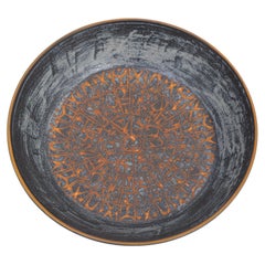 Large Midcentury Bowl from the Baca Series by Nils Thorsson for Aluminia
