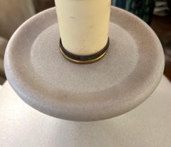 Large Midcentury Ceramic Lamp
